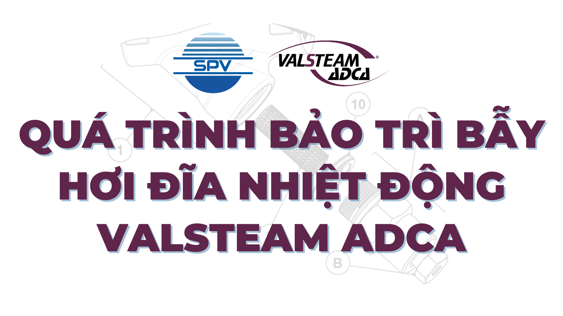 Quy trình bảo trì bẫy hơi đĩa nhiệt động Valsteam ADCA