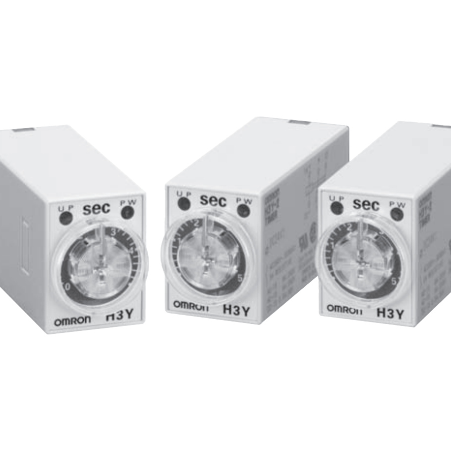 Bộ hẹn giờ thu nhỏ Omron H3Y tương thích với Rơle MY