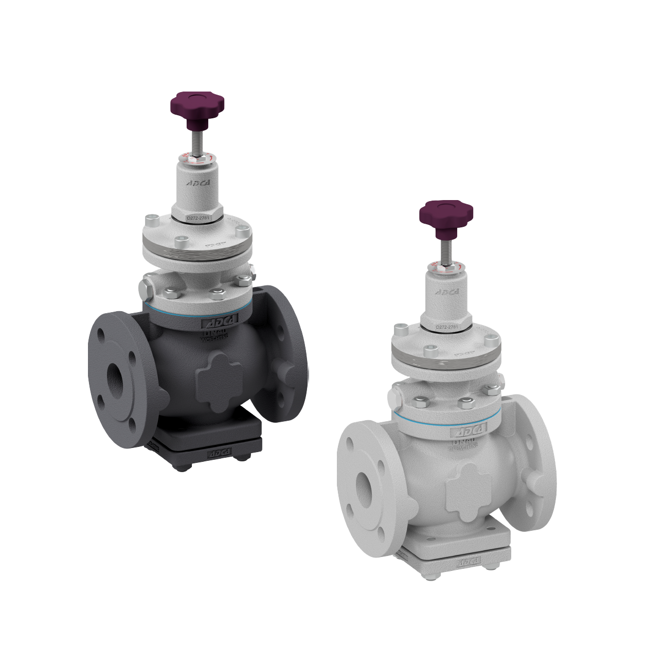 Van giảm áp dạng Pilot Operated Valsteam Adca PRV57