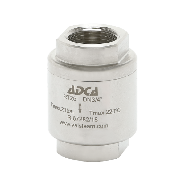 Van một chiều Valsteam Adca RT25 (Non-return Valve)