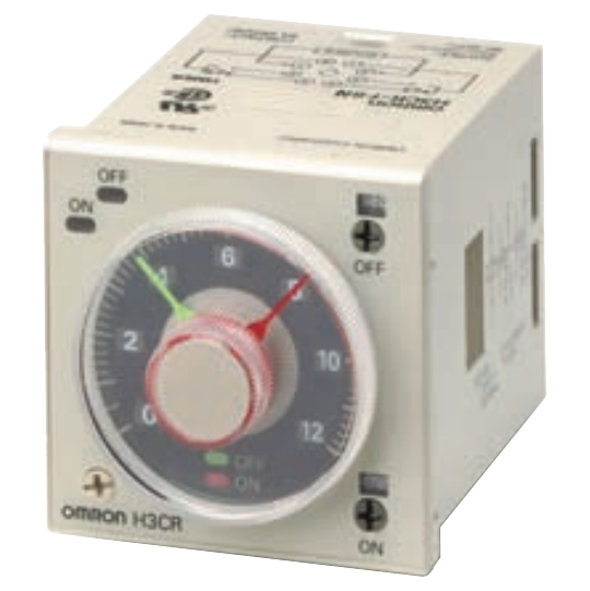 Bộ hẹn giờ thể rắn 2 kim ON/OFF Omron H3CR-F