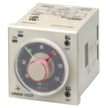 Bộ hẹn giờ thể rắn 2 kim ON/OFF Omron H3CR-F
