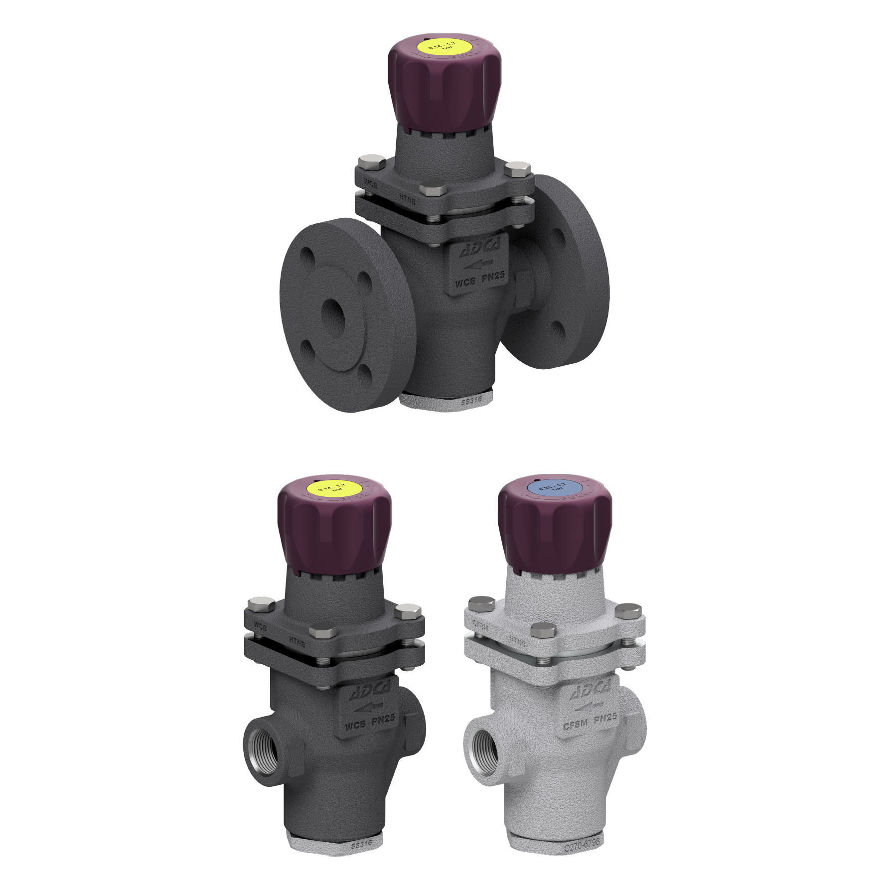 Van giảm áp Valsteam Adca PRV25